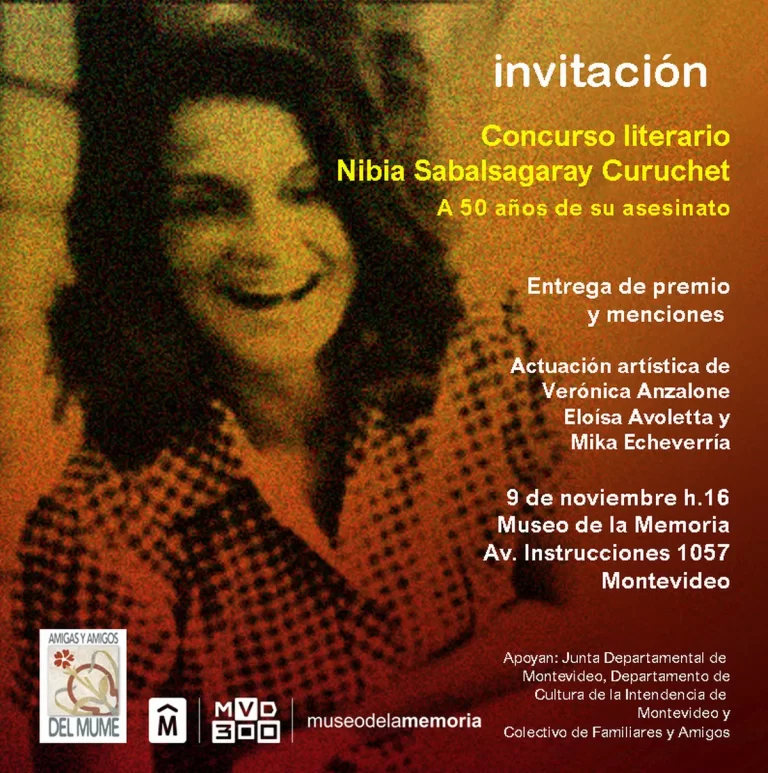 Este sábado se entregan los premios del concurso literario Nibia Sabalsagaray Curuchet